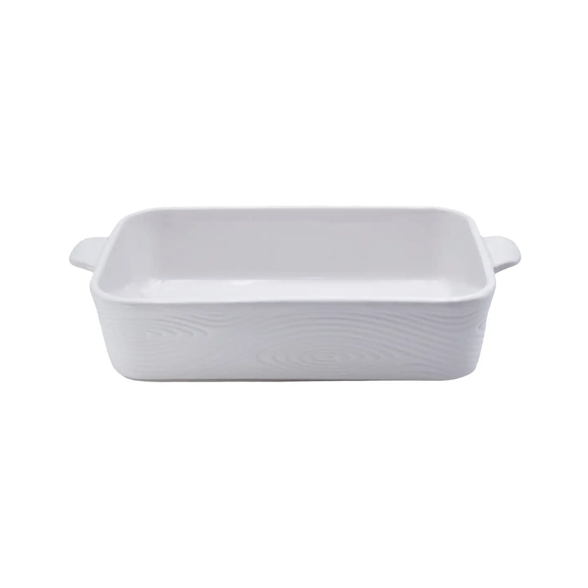 Stoneware 11x7 Baker-Woodland White
