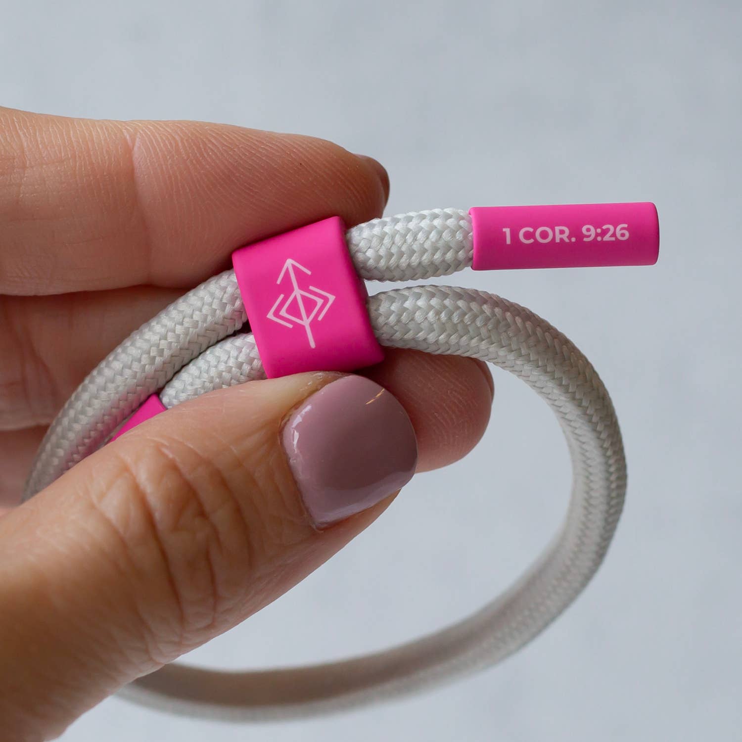 Live With Purpose- Christian Cord Bracelet