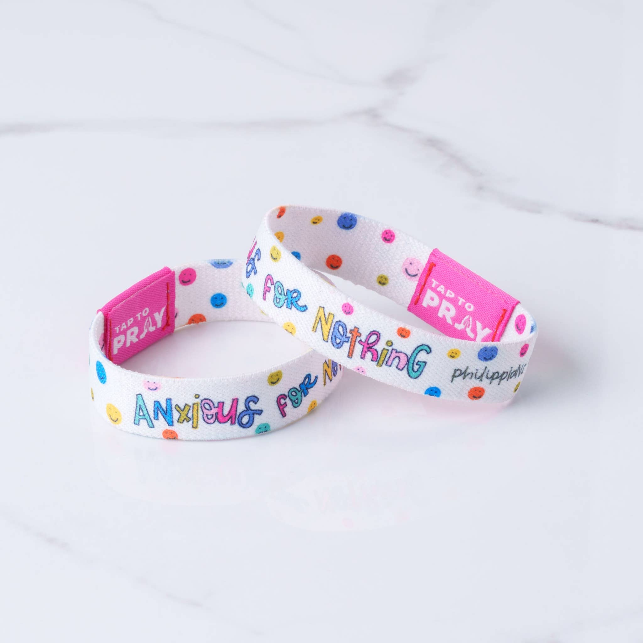 Tap To Pray™ - Kingfolk Series Wristband - Anxious for Nothing
