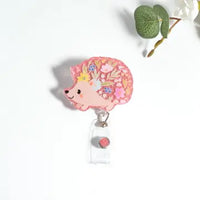 Glitterific Badge Reel Clips