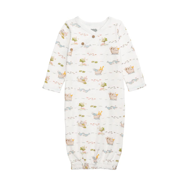 Noah's Ark Take Me Home Gown-Newborn