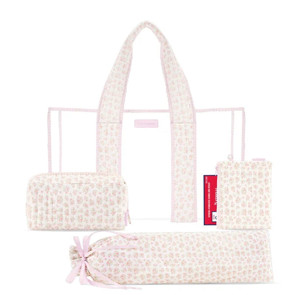 Mahjong Jelly Tote Set-Quilted Ditsy Floral