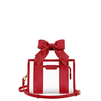 Jelly Stadium Bag: Varsity Red Bow