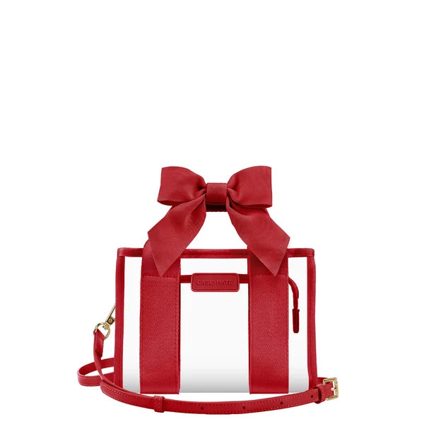 Jelly Stadium Bag: Varsity Red Bow