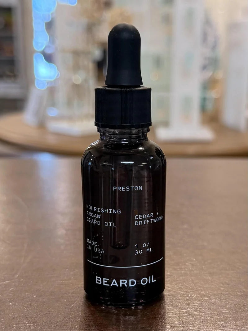 Preston Beard Oil-Cedar & Driftwood