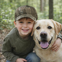 Kids Field Camo Snapback Hat