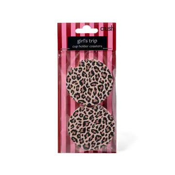 Crush Girl's Trip Cup Holder Coasters