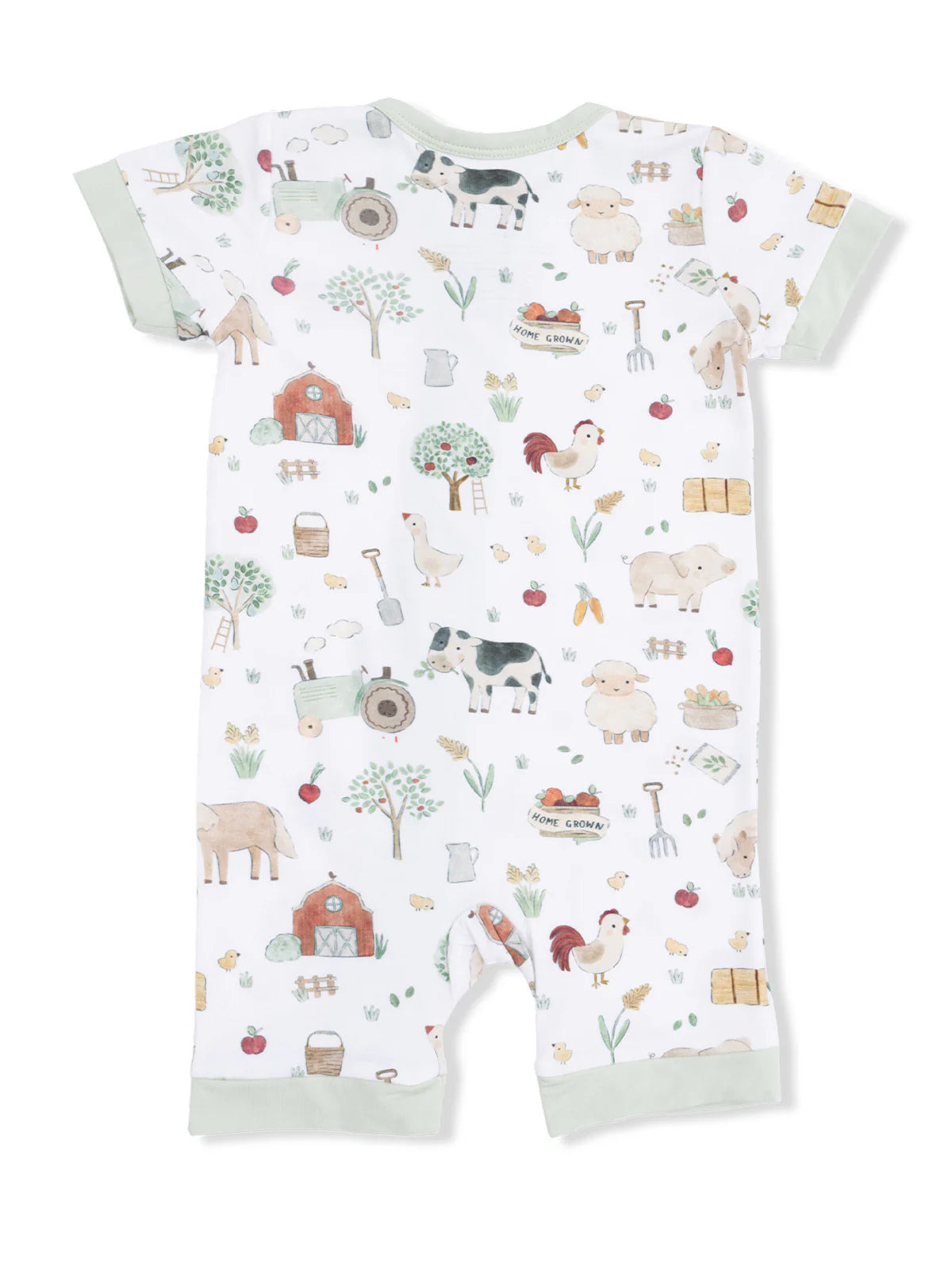Cute Farm Animals Uni - Sleeveless Shortie Romper