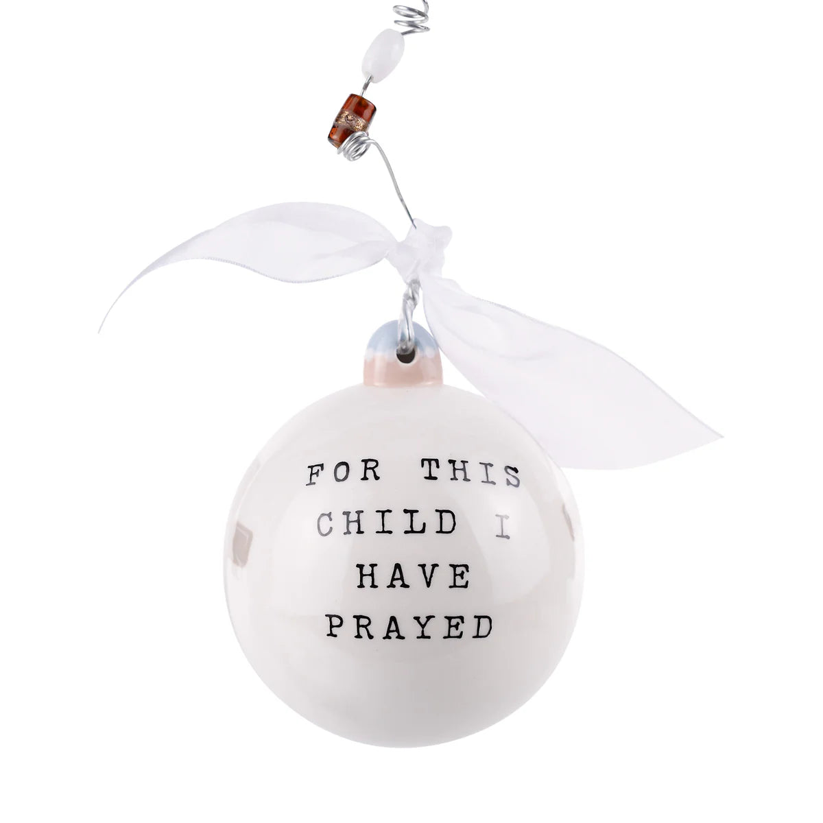 For this Child I Have Prayed Ornament