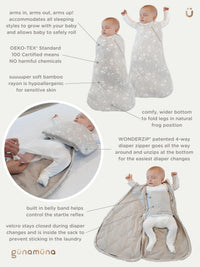 Swaddle Sleep Sack 1.0 TOG- Construction