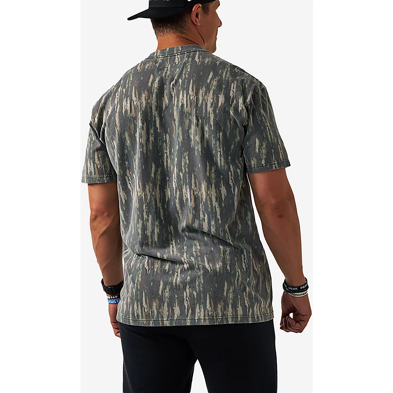 Vintage Wash Short Sleeve T-Shirt in Midland Camo