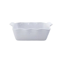 Stoneware Loaf Pan-Woodland White