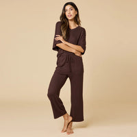Dream Relaxed V-neck with Capri Lounge Set