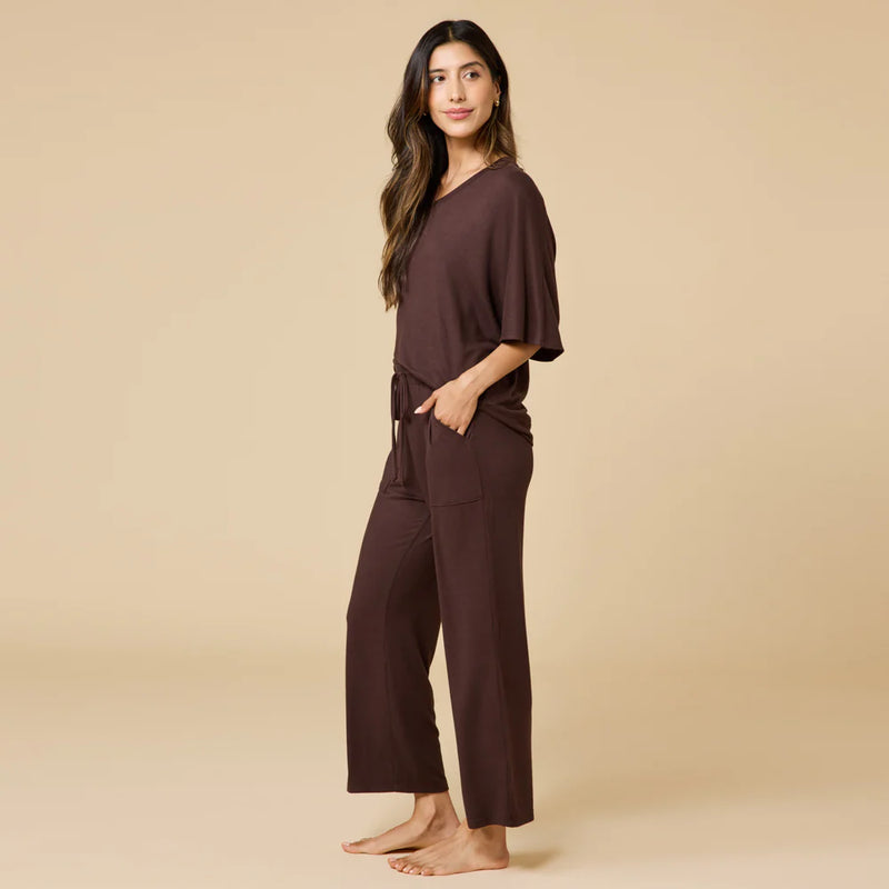 Dream Relaxed V-neck with Capri Lounge Set