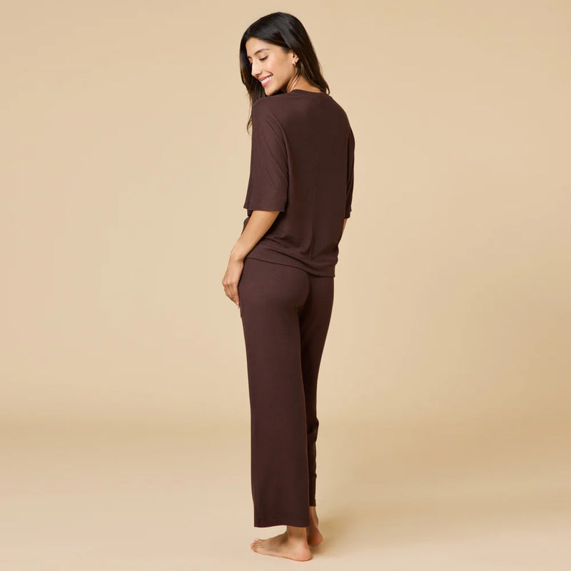 Dream Relaxed V-neck with Capri Lounge Set