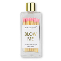 Chez Gagne- Matches in Glass Bottle