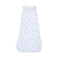 Blue Bows And Flowers Sleep Bag