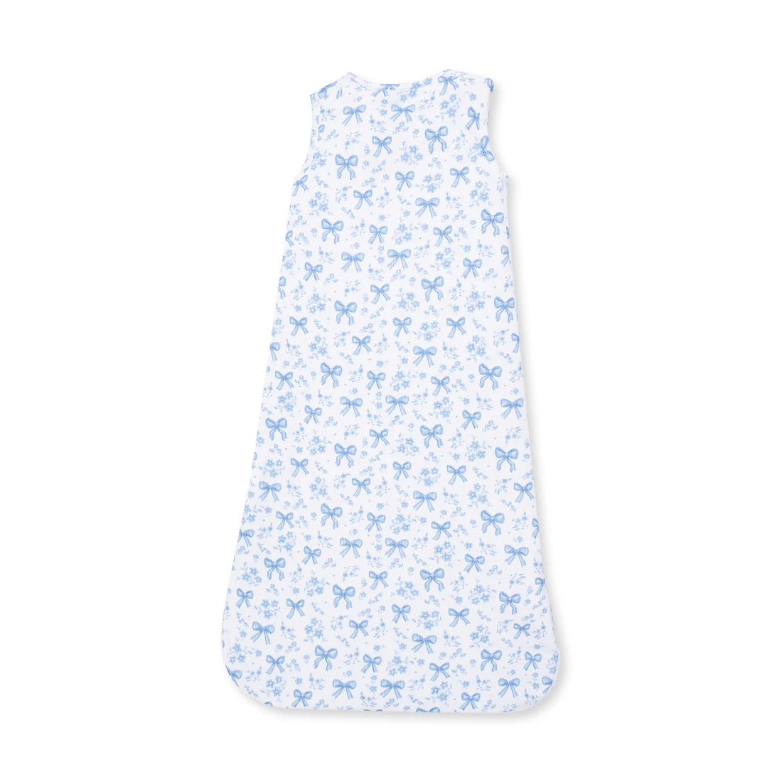 Blue Bows And Flowers Sleep Bag