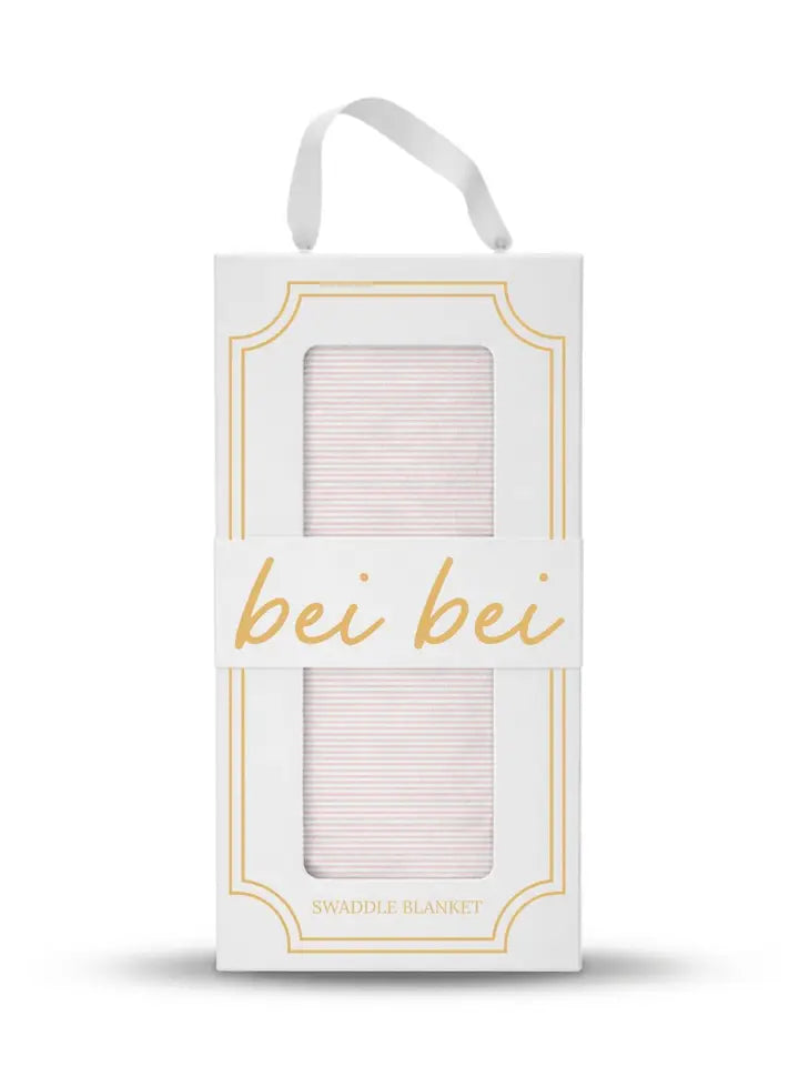 Striped Swaddle Blanket