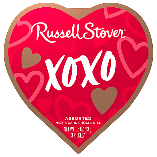 1.5oz Milk and Dark Chocolate Heart Box