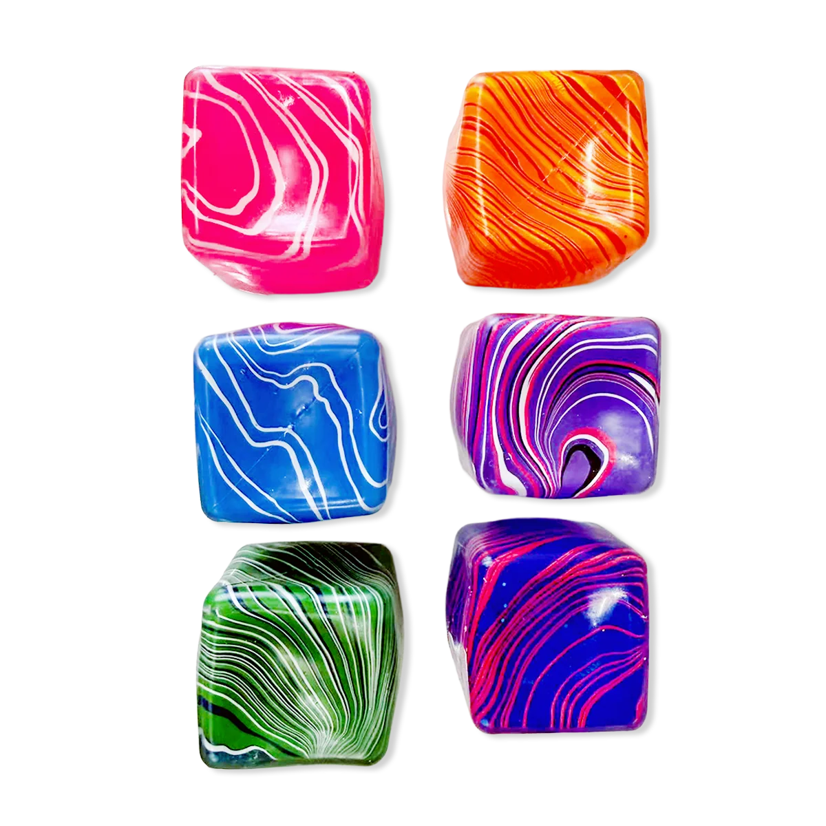 Swirl Squishy Cube