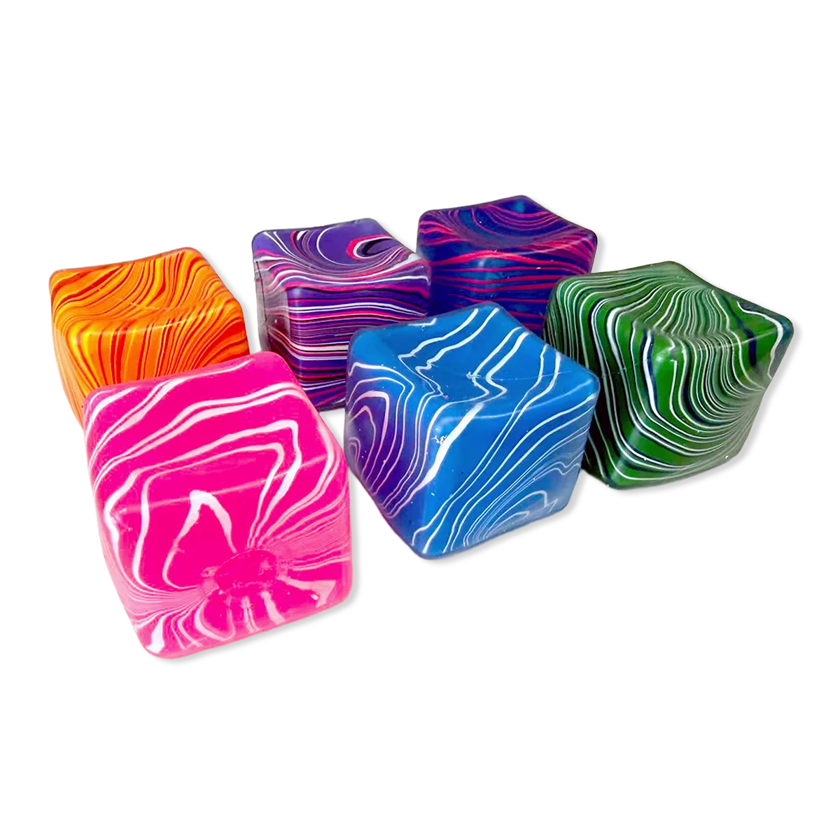 Swirl Squishy Cube