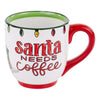 Forget Milk Santa Needs Coffee Mug