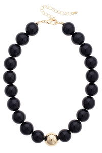 Marjorie Game Day Gumball Beaded Necklace