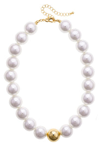 Marjorie Game Day Gumball Beaded Necklace