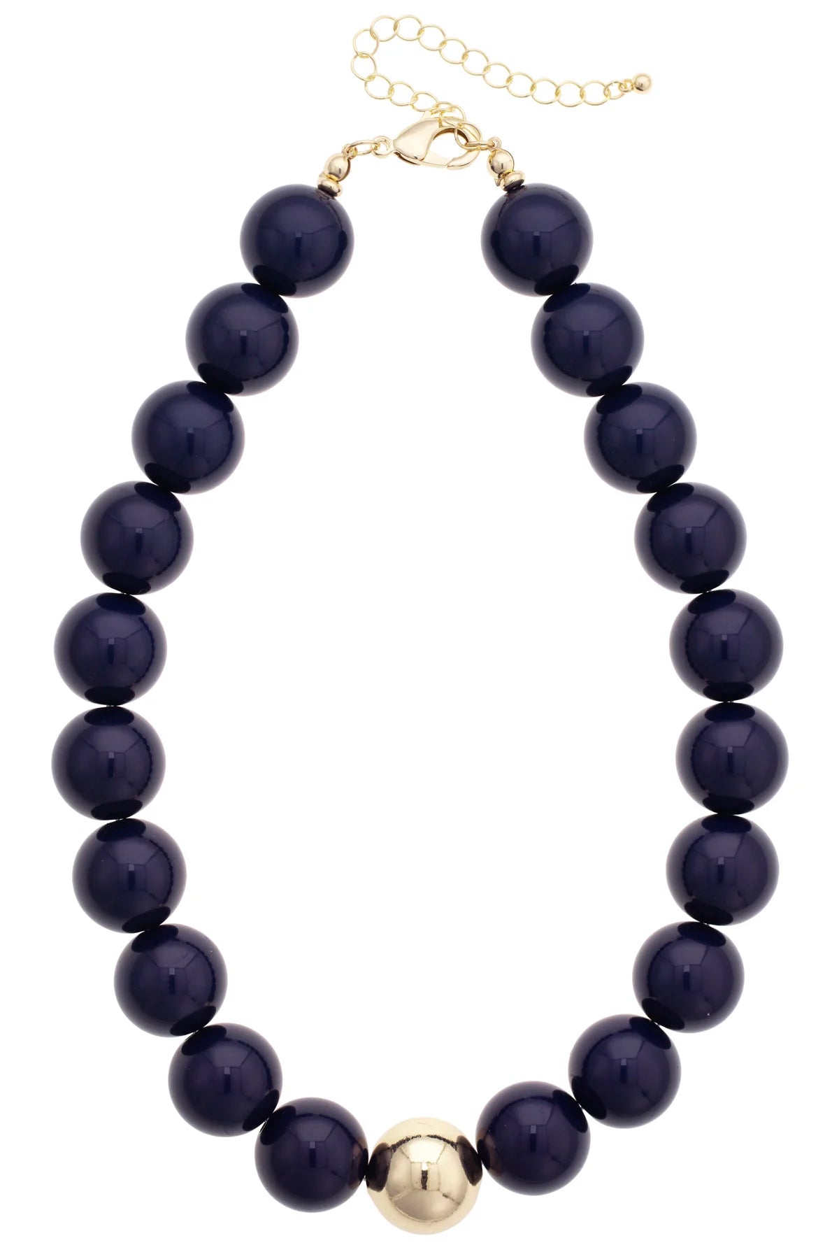 Marjorie Game Day Gumball Beaded Necklace