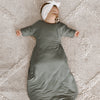 Long Sleeve Transitional Swaddle Sack 1.0 TOG- Sage