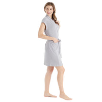 Rib Dream 35" Cap Sleeve Robe- Surf