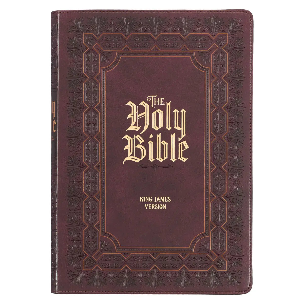 KJV Bible Burgundy Super Giant Print Faux Leather