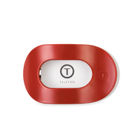 Medium Flat Round Teletie Clips