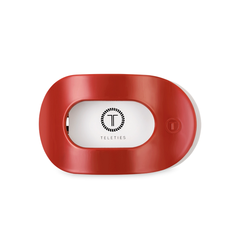 Medium Flat Round Teletie Clips