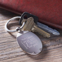 I Know The Plans Silver Metal Key Ring in Gift Tin Jeremiah 29:11