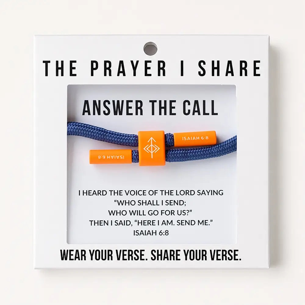 Answer The Call Cord Christian Bracelet