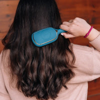 Detangler Hair Brush for Thick Hair – Teal With It