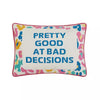 Embroidered Needlepoint Pillows