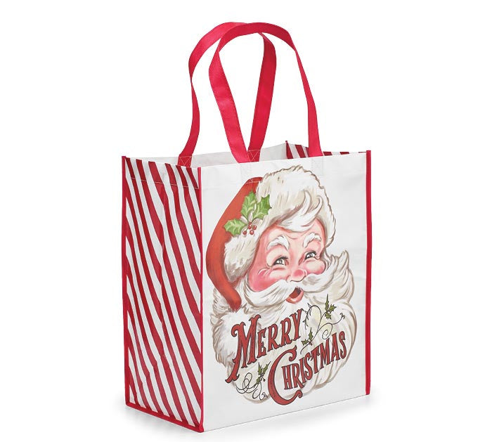 Large Merry Christmas Santa Tote