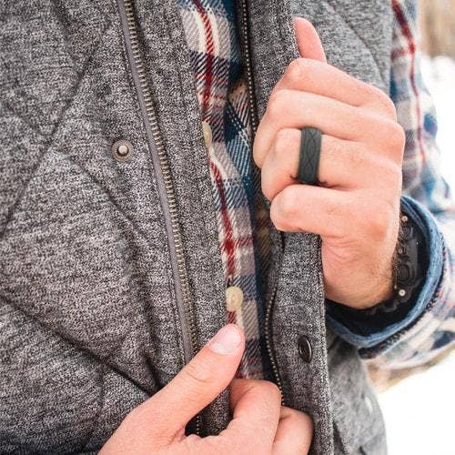 Men's Infinity Silicone Ring Slate