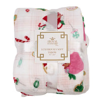 Baking Spirits Bright Throw Light Pink/Multi