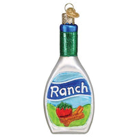 Ranch Dressing Glass Ornament