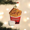 Chicken Nuggets Glass Ornament