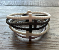 Silicone Cross Bracelet