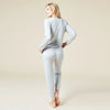 Dream Jersey Crew Neck Lounge Set- Heather Grey