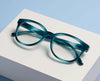 Virginia (Blue Light) Reading Glasses +0- Teal