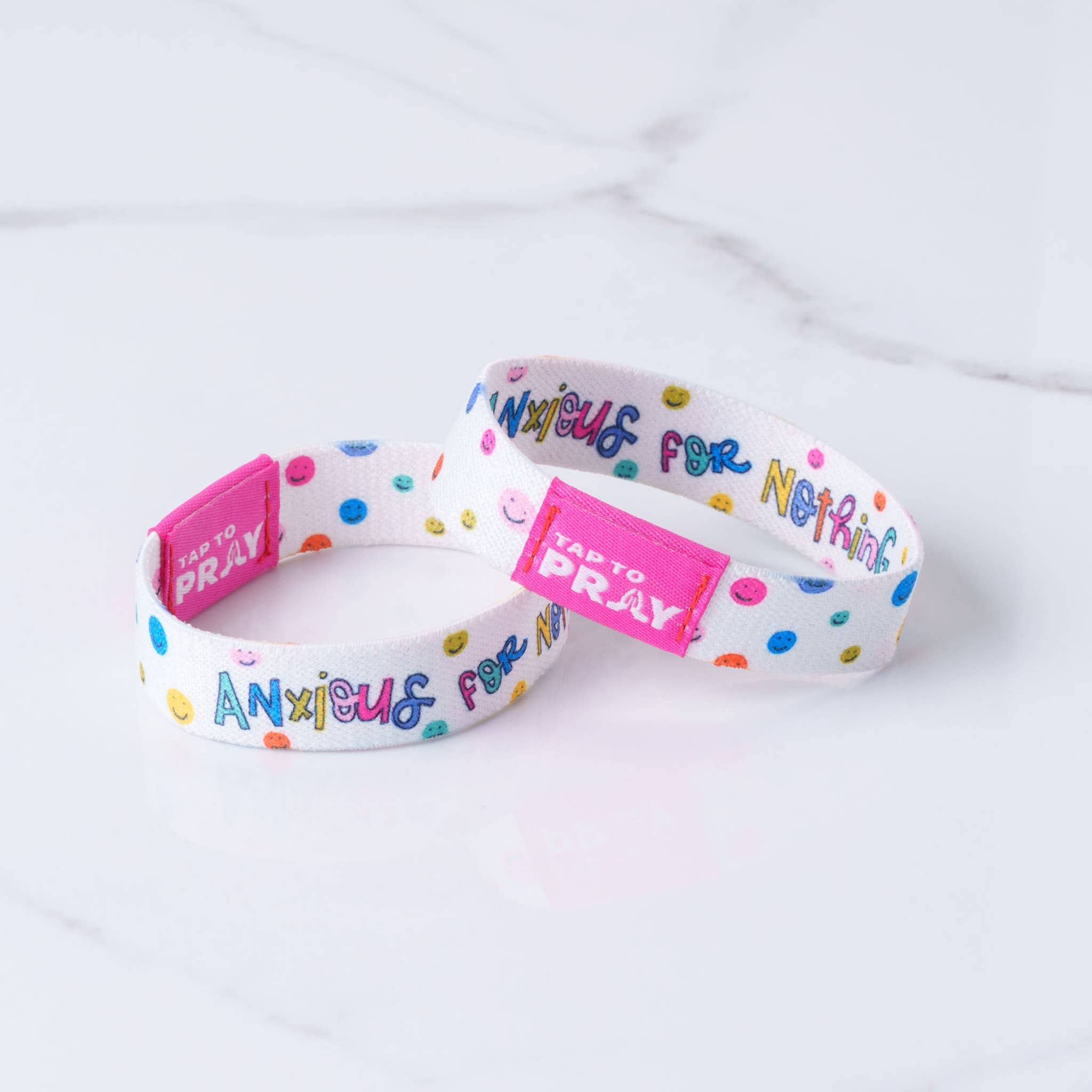 Tap To Pray™ - Kingfolk Series Wristband - Anxious for Nothing