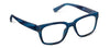 Brady Reading Glasses-Navy Horn