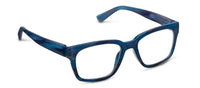Brady Reading Glasses-Navy Horn